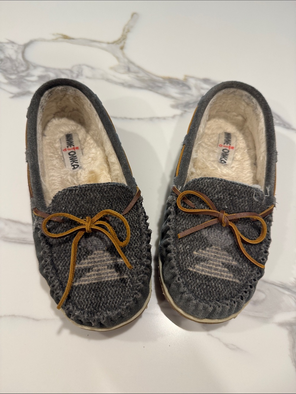 Minnetonka Women's Tilia Suede Moccasin Slippers